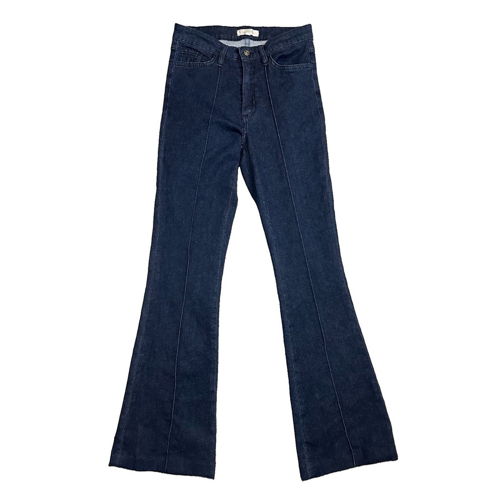 Anatomie Women's XS Katya Denim Dark Wash Flare Blue Jeans Stretch Luxury